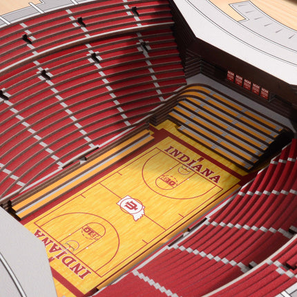 Indiana Hoosiers 25-Layer StadiumViews 3D Wall Art