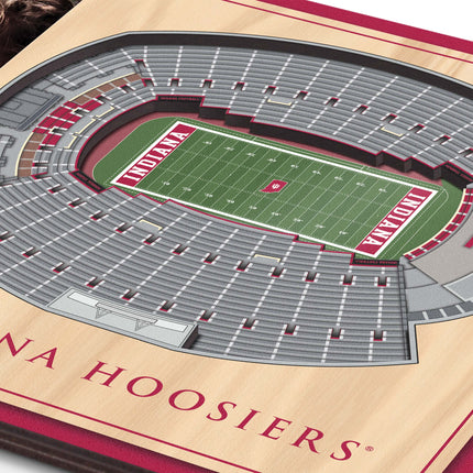 Indiana Hoosiers 3D StadiumView Picture Frame