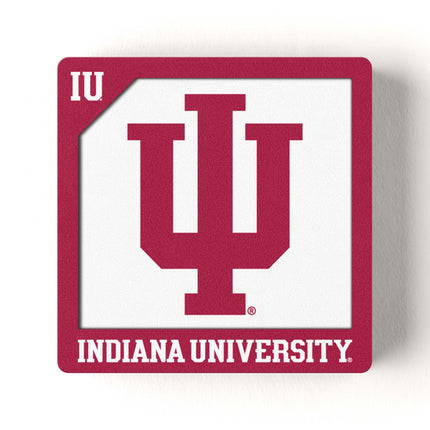Indiana Hoosiers 3D Logo Series Magnet