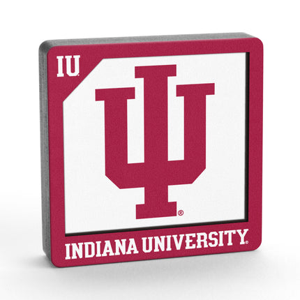 Indiana Hoosiers 3D Logo Series Magnet