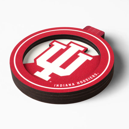 Indiana Hoosiers 3D Logo Series Ornament
