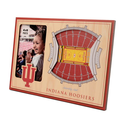 Indiana Hoosiers 3D StadiumView Picture Frame