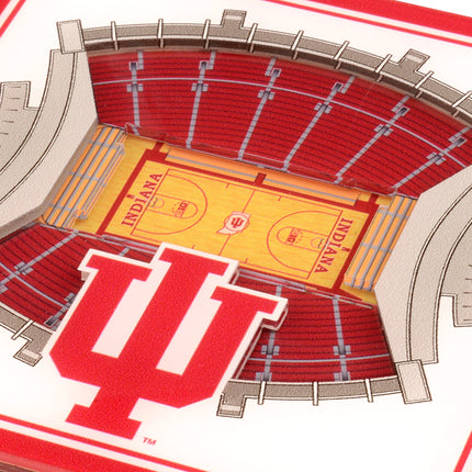 Indiana Hoosiers 3D Stadium View Coasters