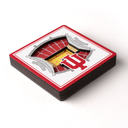 Indiana Hoosiers 3D StadiumView Magnets