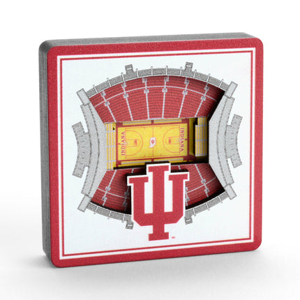 Indiana Hoosiers 3D StadiumView Magnets