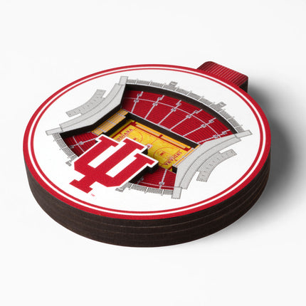 Indiana Hoosiers 3D StadiumView Ornaments