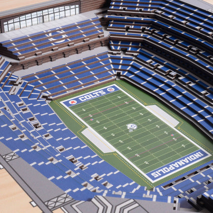 Indianapolis Colts 25 Layer Stadium Art