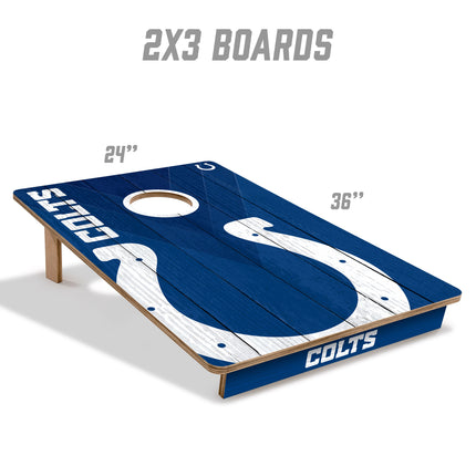 Indianapolis Colts 2x3 Cornhole Boards