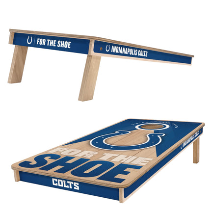 Indianapolis Colts Cornhole Boards 2x4 Slogan Series