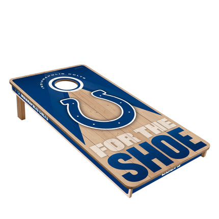 Indianapolis Colts Cornhole Boards 2x4 Slogan Series
