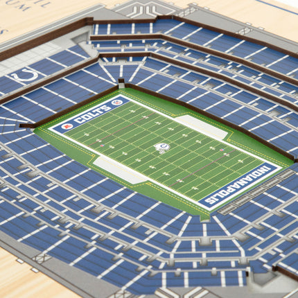 Indianapolis Colts 5-Layer 3D StadiumView Wall Art