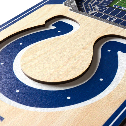 Indianapolis Colts 3D Stadium 6x19 Banners
