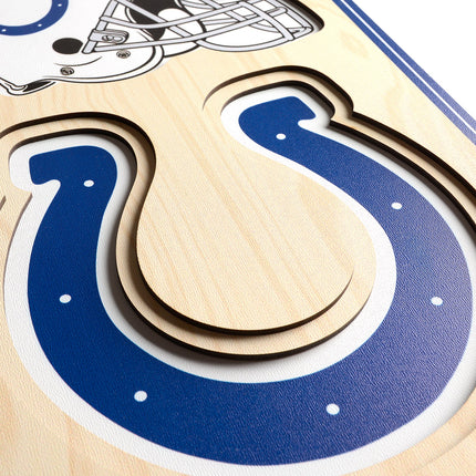 Indianapolis Colts 8x32 3D Stadium Banner
