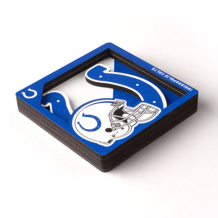 Indianapolis Colts 3D Logo Series Magnet