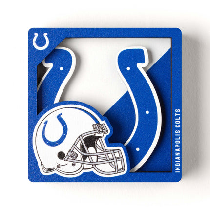 Indianapolis Colts 3D Logo Series Magnet