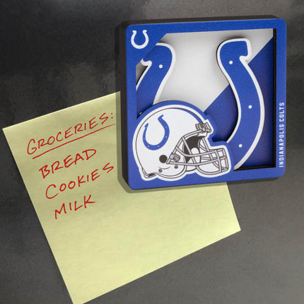 Indianapolis Colts 3D Logo Series Magnet