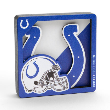 Indianapolis Colts 3D Logo Series Magnet