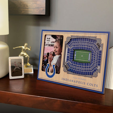 Indianapolis Colts 3D StadiumView Picture Frame