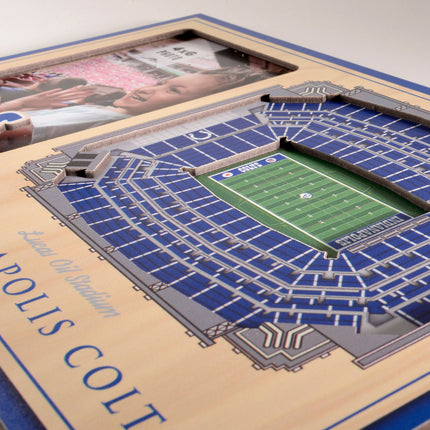 Indianapolis Colts 3D StadiumView Picture Frame