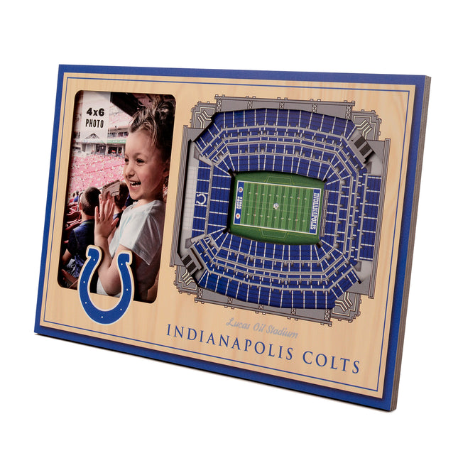 Indianapolis Colts 3D StadiumView Picture Frame