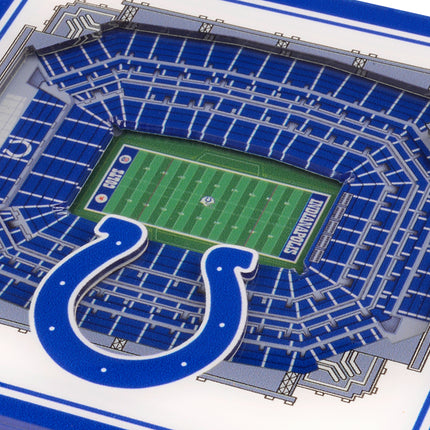 Indianapolis Colts 3D Stadium View Coasters