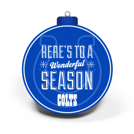 Indianapolis Colts 3D StadiumView Ornaments