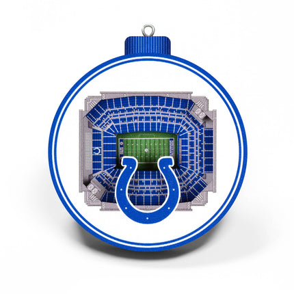 Indianapolis Colts 3D StadiumView Ornaments