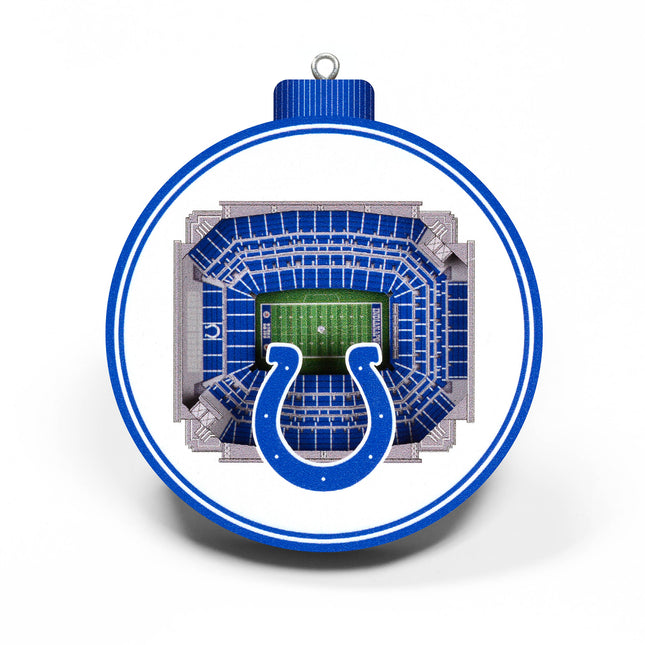 Indianapolis Colts 3D StadiumView Ornaments