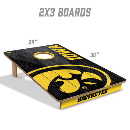 Iowa Hawkeyes 2x3 Cornhole