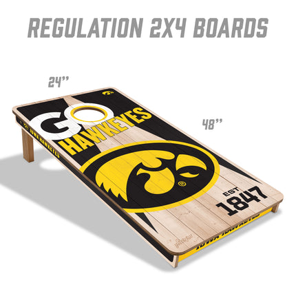Iowa Hawkeyes 2x4 Cornhole Boards