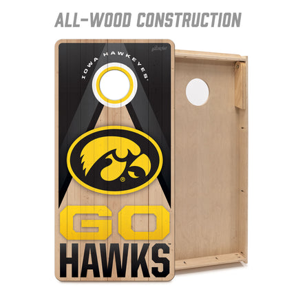 Iowa Hawkeyes 2x4 Slogan Series Cornhole Boards