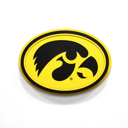 Iowa Hawkeyes 3DX Die Cut Logo