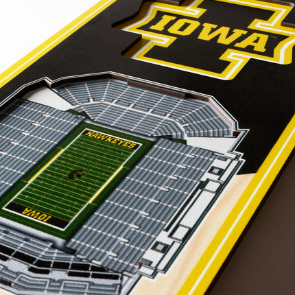 Iowa Hawkeyes 3D Stadium 6x19 Banners