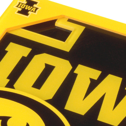Iowa Hawkeyes 3D Logo Series Coasters