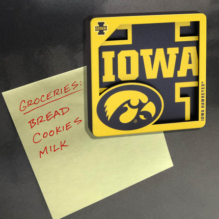Iowa Hawkeyes 3D Logo Series Magnet