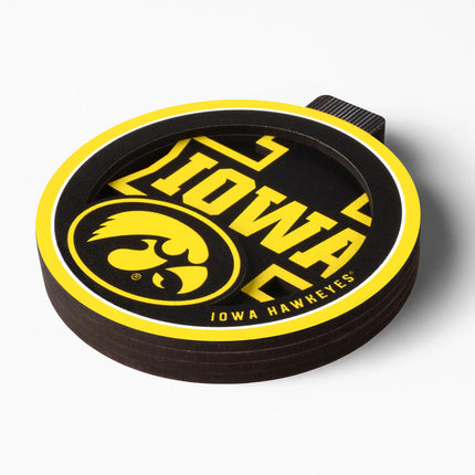 Iowa Hawkeyes 3D Logo Series Ornament