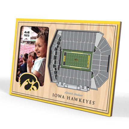 Iowa Hawkeyes 3D StadiumView Picture Frame