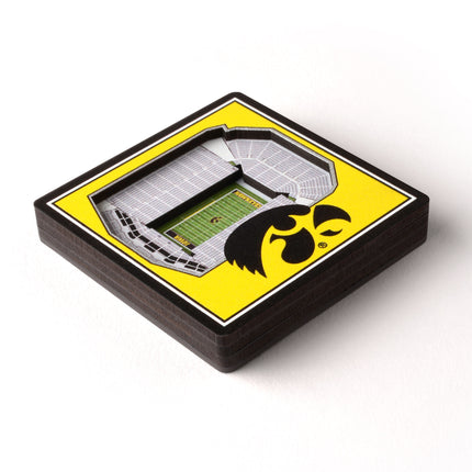 Iowa Hawkeyes 3D StadiumView Magnets