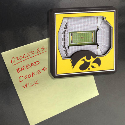 Iowa Hawkeyes 3D StadiumView Magnets