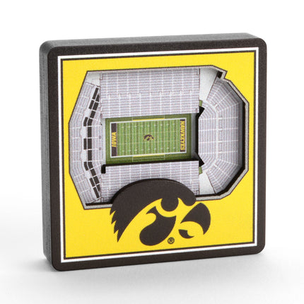 Iowa Hawkeyes 3D StadiumView Magnets