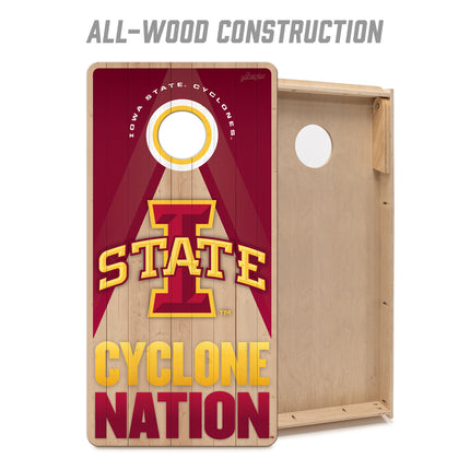 Iowa State Cyclones 2x4 Slogan Series Cornhole Boards