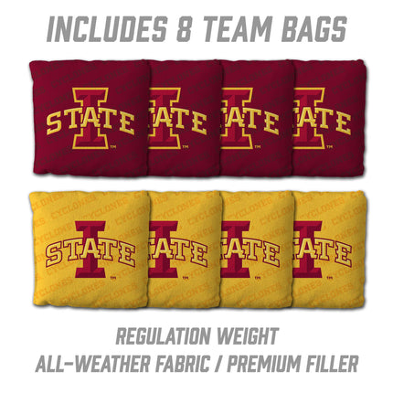 Iowa State Cyclones 2x4 Slogan Series Cornhole Boards