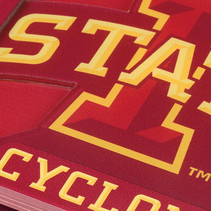 Iowa State Cyclones 3D Logo Series Coasters