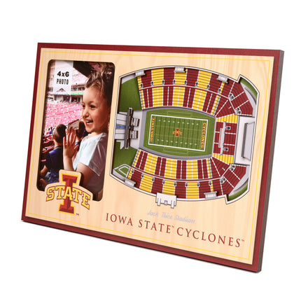 Iowa State Cyclones 3D StadiumView Picture Frame