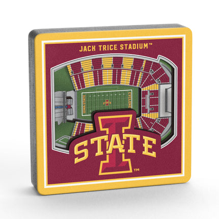 Iowa State Cyclones 3D StadiumView Magnets