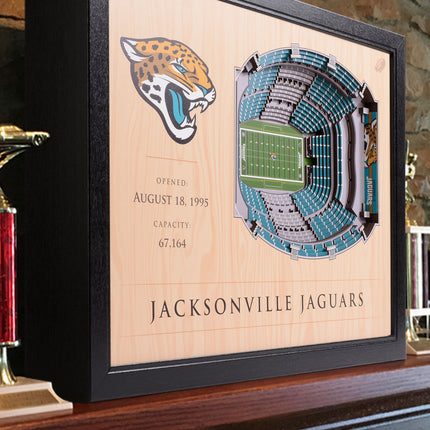 Jacksonville Jaguars 25 Layer Stadium Art