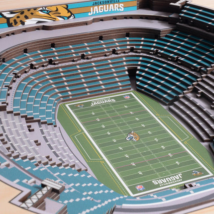 Jacksonville Jaguars 25 Layer Stadium Art