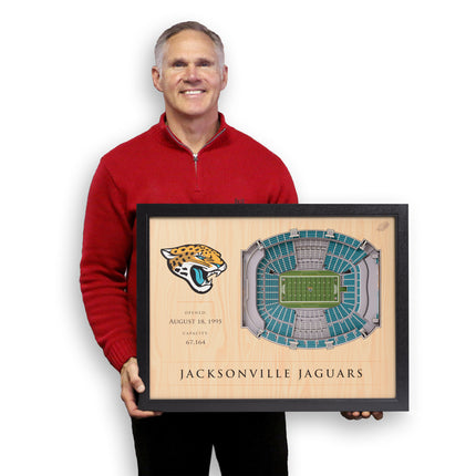 Jacksonville Jaguars 25 Layer Stadium Art