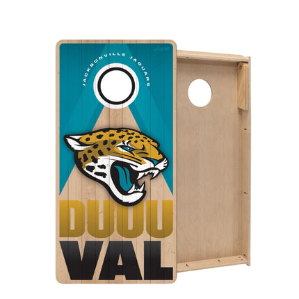 Jacksonville Jaguars Cornhole Boards 2x4 Slogan Series