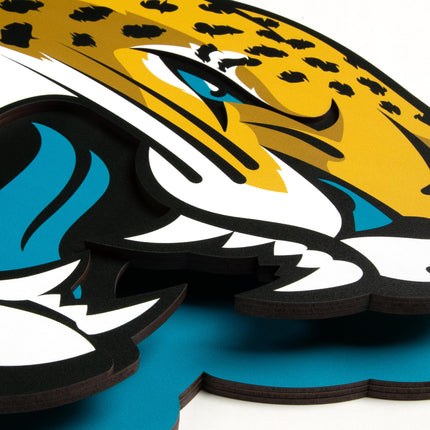 Jacksonville Jaguars 3DX Die Cut Logo